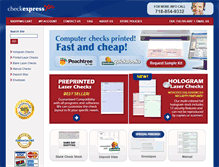 Tablet Screenshot of checkexpressny.com